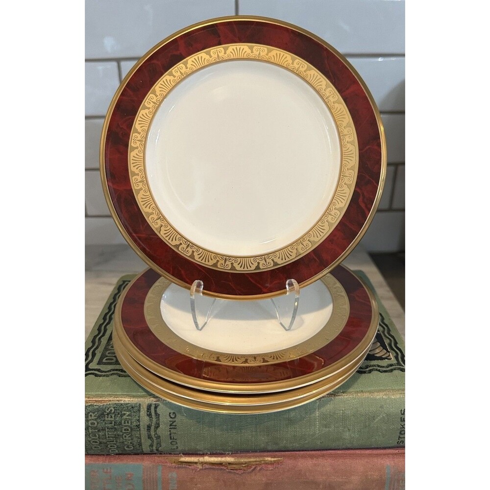 Vintage 4 Noritake Hemingway Bread And Butter Plates 6 3/4 Diameter Excellent